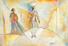 Load image into Gallery viewer, Gerard Sekoto - Village scene