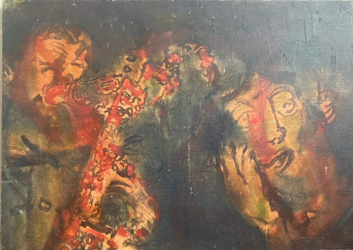 Iba N'Diaye - Two musicians