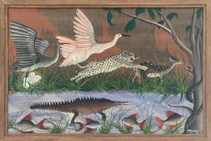 Jean-Bosco Kamba - Wildlife around a watering hole