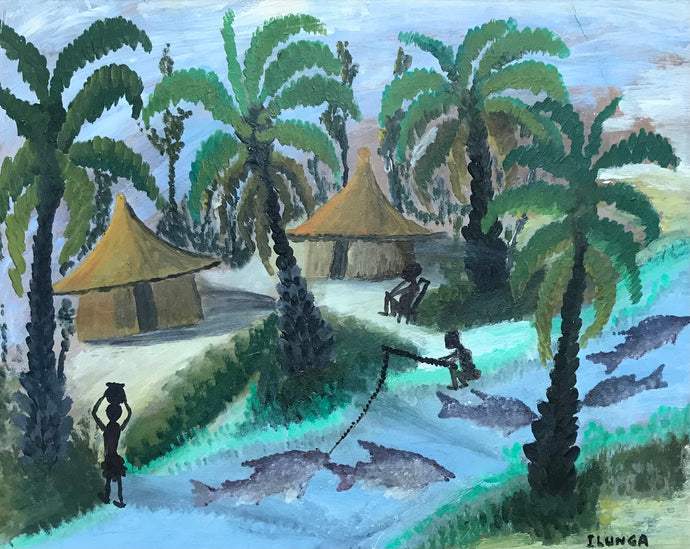 Ilunga -  Village scene